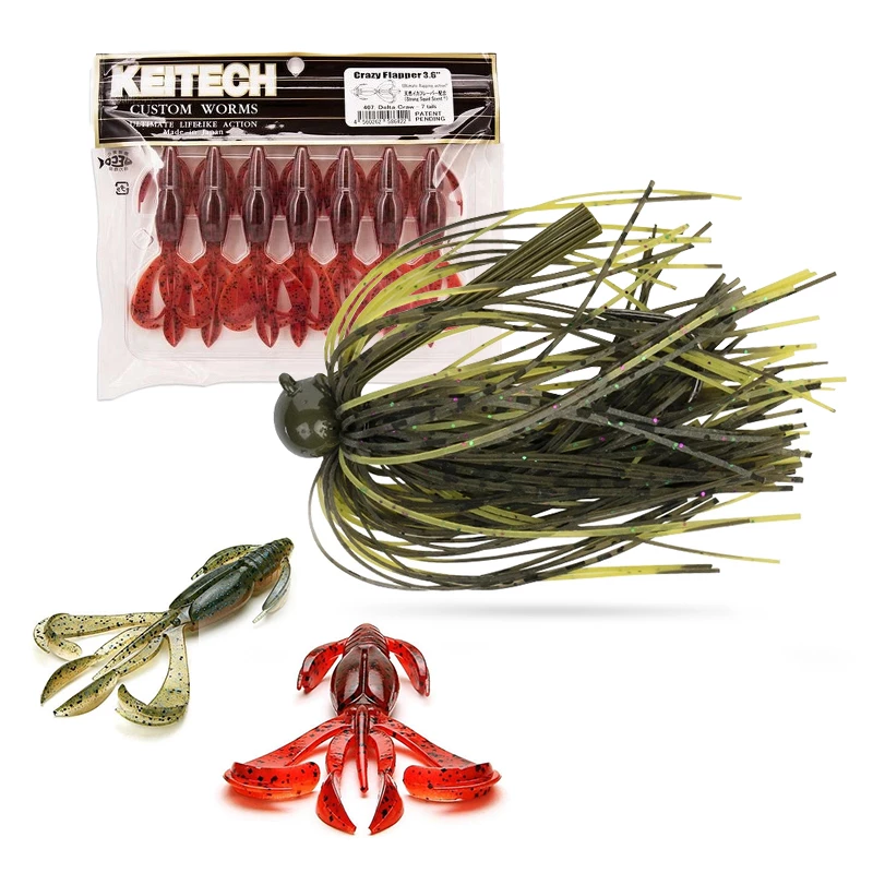 Söder Tackle Crazy Flapper Jig Bundle 3 Söder Tackle Crazy Flapper Jig Bundle