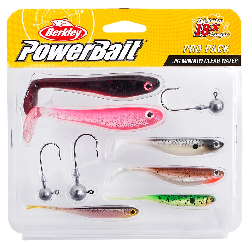 Berkley Pro Pack Jig Minnow Clear Water 3 Berkley Pro Pack Jig Minnow Clear Water