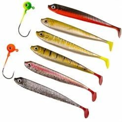 Fladen Conrad Softlures 3x6 Assorted Colors -Vavan tarvikkeiden myynti 20 3504r 3