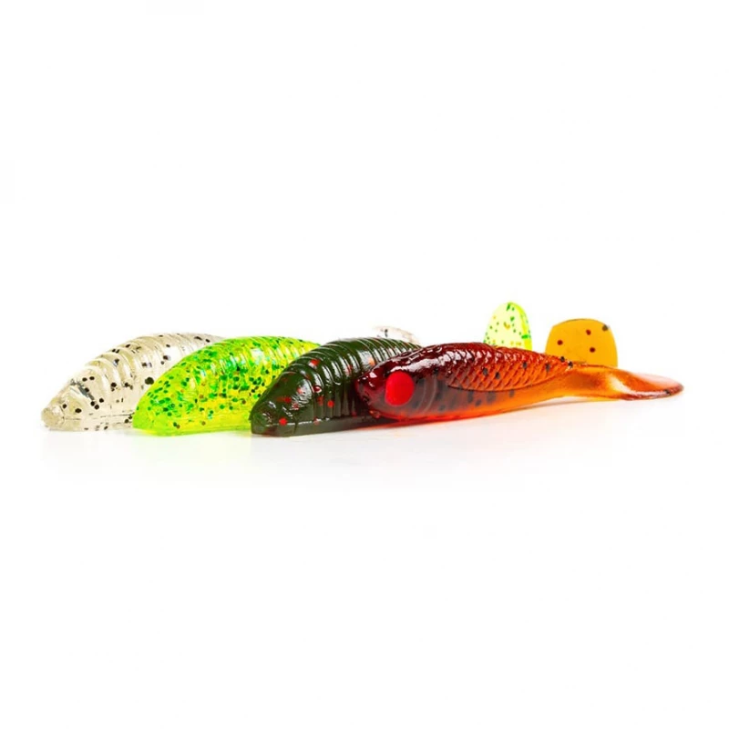 Fladen Vermz Scented Soft Lures Mini Shad & Single Tails 20pcs 3 Fladen Vermz Scented Soft Lures Mini Shad & Single Tails 20pcs