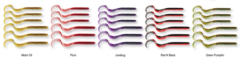 Savage Gear Rib Worm Kit One Size Mix Colors 60pcs 4 Savage Gear Rib Worm Kit One Size Mix Colors 60pcs - Image 2