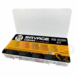 Savage Gear Rib Worm Kit One Size Mix Colors 60pcs 11 Savage Gear Rib Worm Kit One Size Mix Colors 60pcs -Vavan tarvikkeiden myynti 74015 5