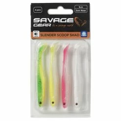 Savage Gear Slender Scoop Shad (4kpl) 9 Savage Gear Slender Scoop Shad (4kpl) -Vavan tarvikkeiden myynti 76749r 4