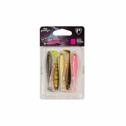 Fox Rage Slick Shad UV Mixed Colour Pack 5kpl