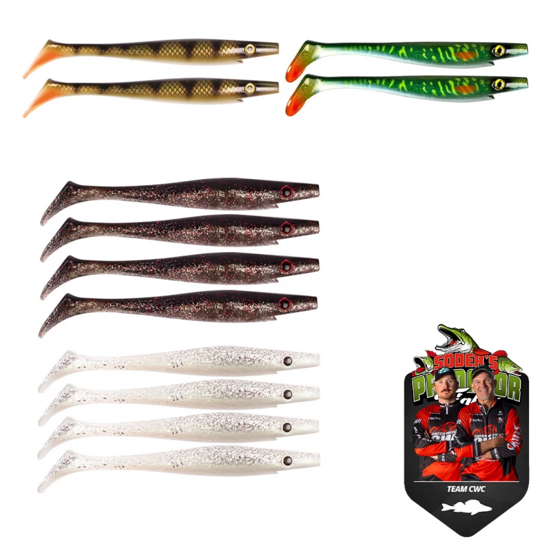 Team CWC PredatorFight Bait Combo Zander 3 Team CWC PredatorFight Bait Combo Zander