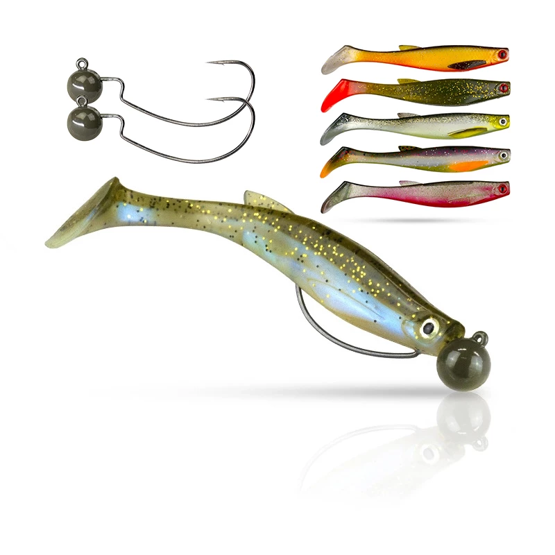 Söder Tackle Scout Shad Tungsten Offset Jig Head Bundle 3 Söder Tackle Scout Shad Tungsten Offset Jig Head Bundle